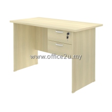 COMBO-EX01 EXOTIC SERIES RECTANGULAR TABLE WITH HANGING RETURN DRAWER 2D